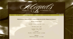 Desktop Screenshot of abigailsrestaurant.net